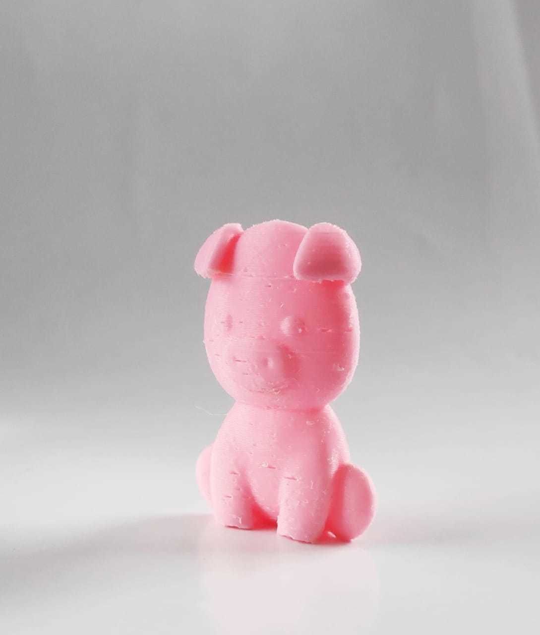 Pig Flat 3D print model_7