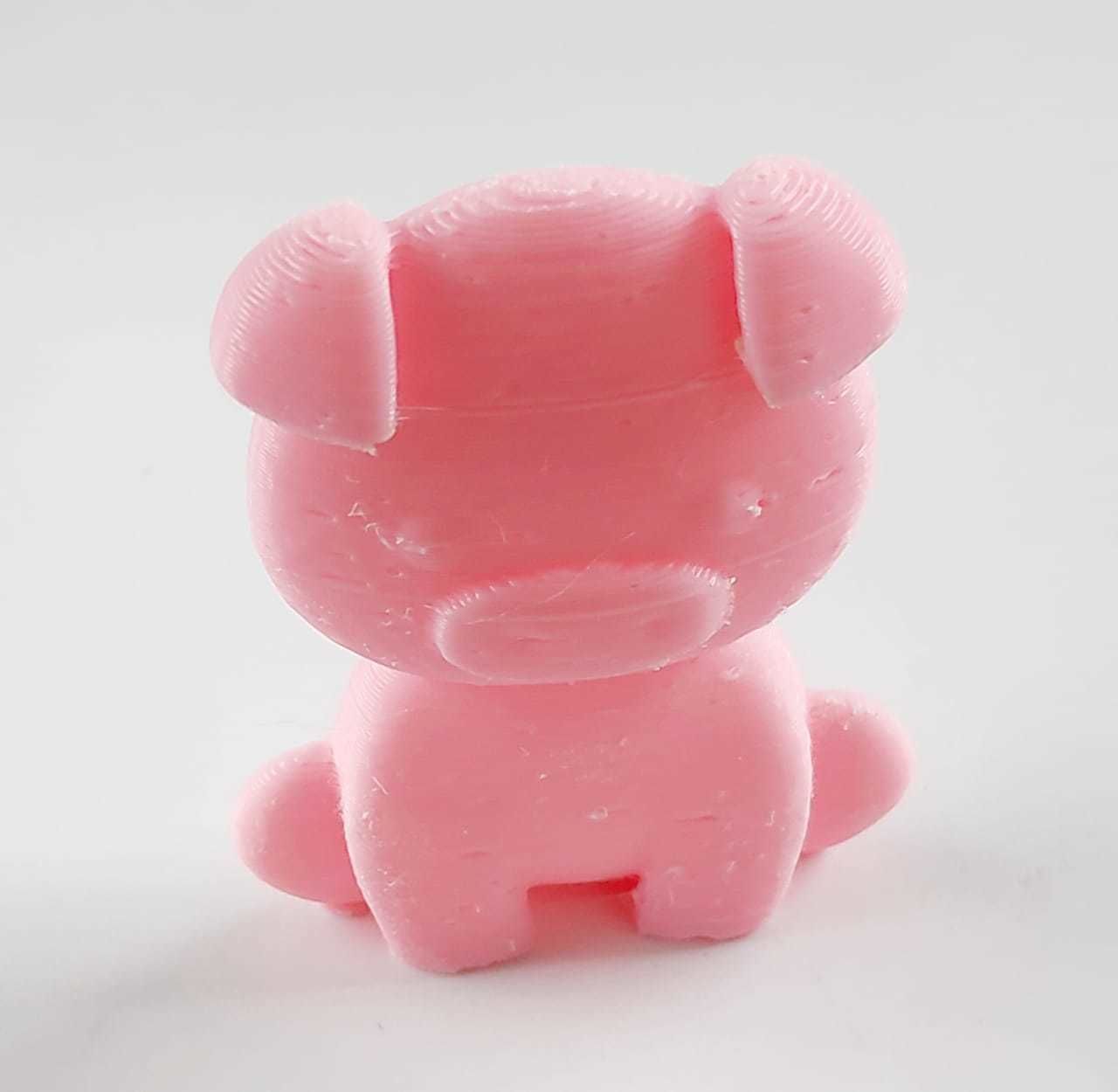 Pig Flat 3D print model_9