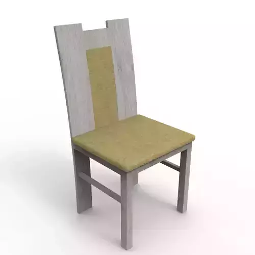 Chair wooden with seat