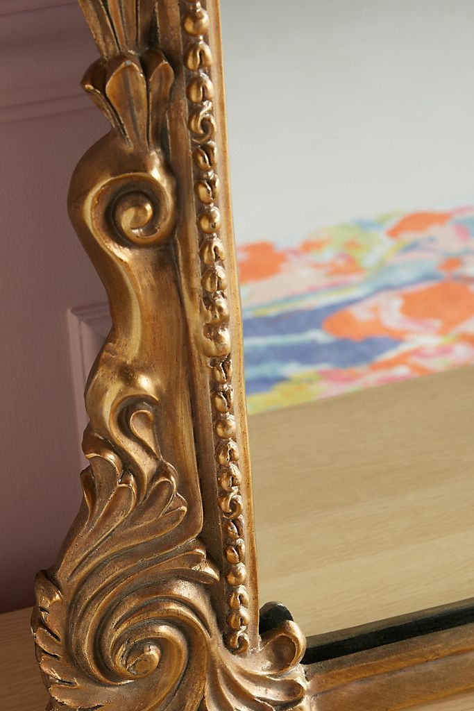 Gleaming Primrose Mirror Antique 3D model_3