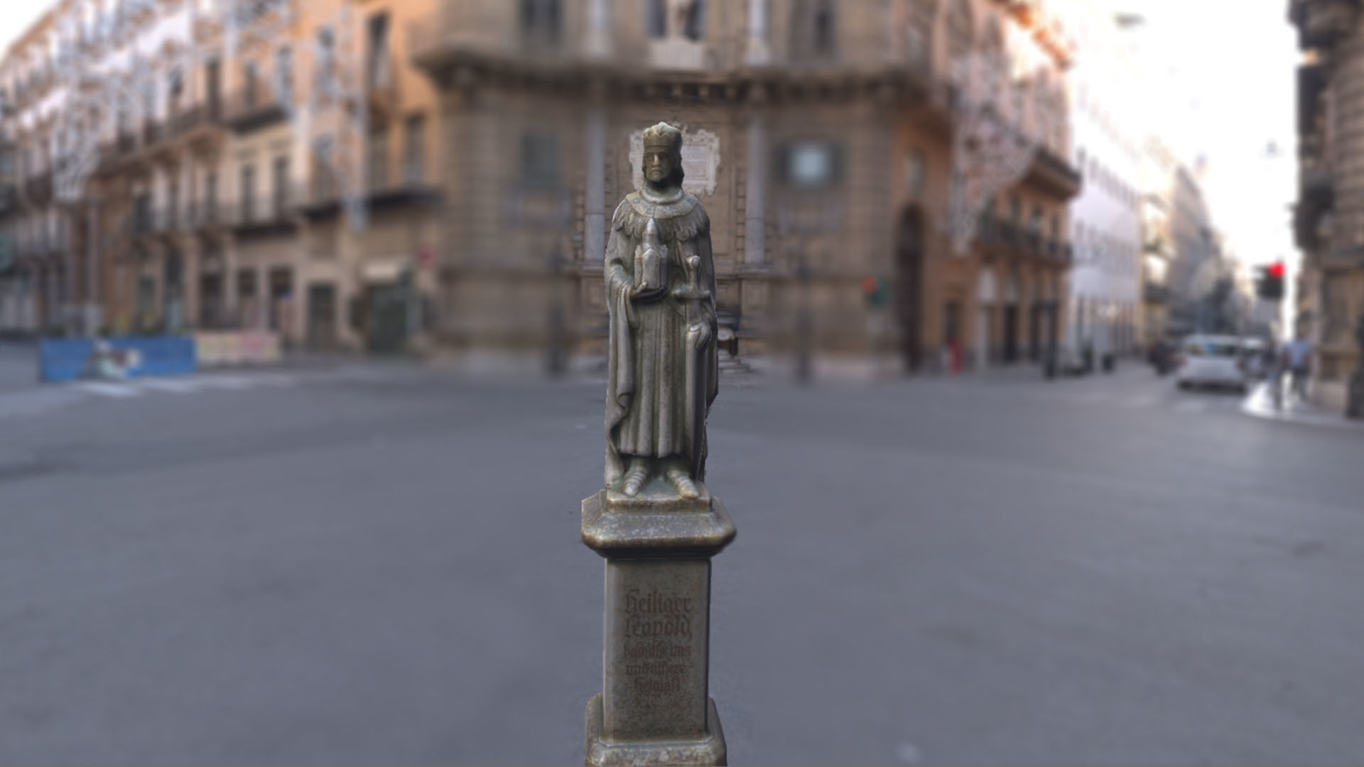 Statues of saints and angels Low-poly 3D model_8