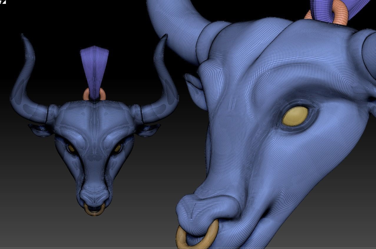 Taurus Bull 3D model_4