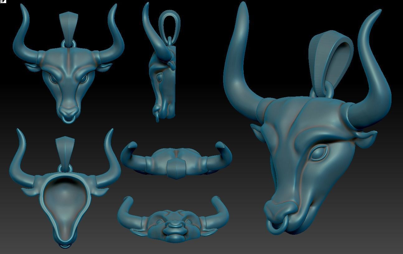 Taurus Bull 3D model_3