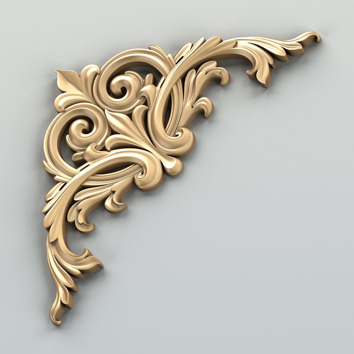 Corner decor 016 3D model_6