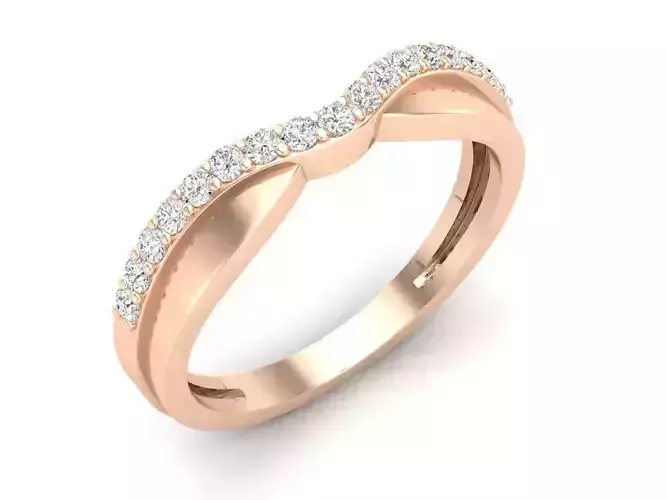 Diamond jewelry ring for woman
