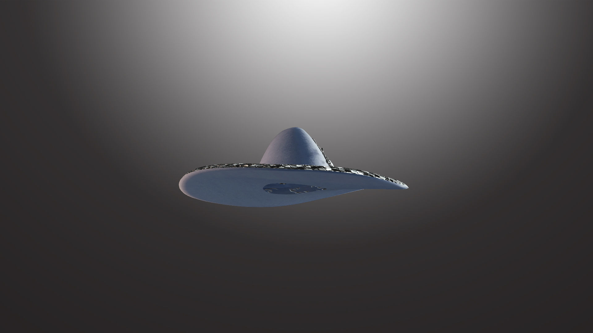 Sombrero-01 nasa spacecraft Low-poly 3D model_2