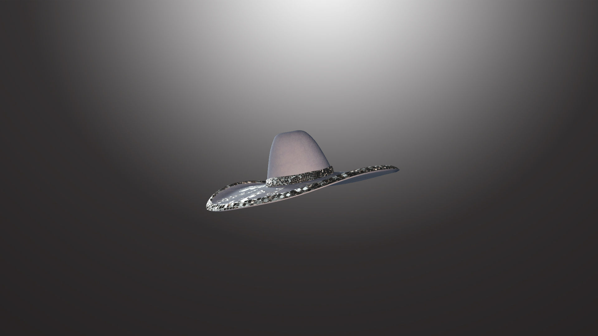 Sombrero-01 nasa spacecraft Low-poly 3D model_3