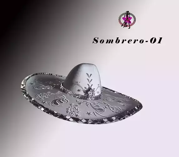 Sombrero-01 nasa spacecraft Low-poly 3D model