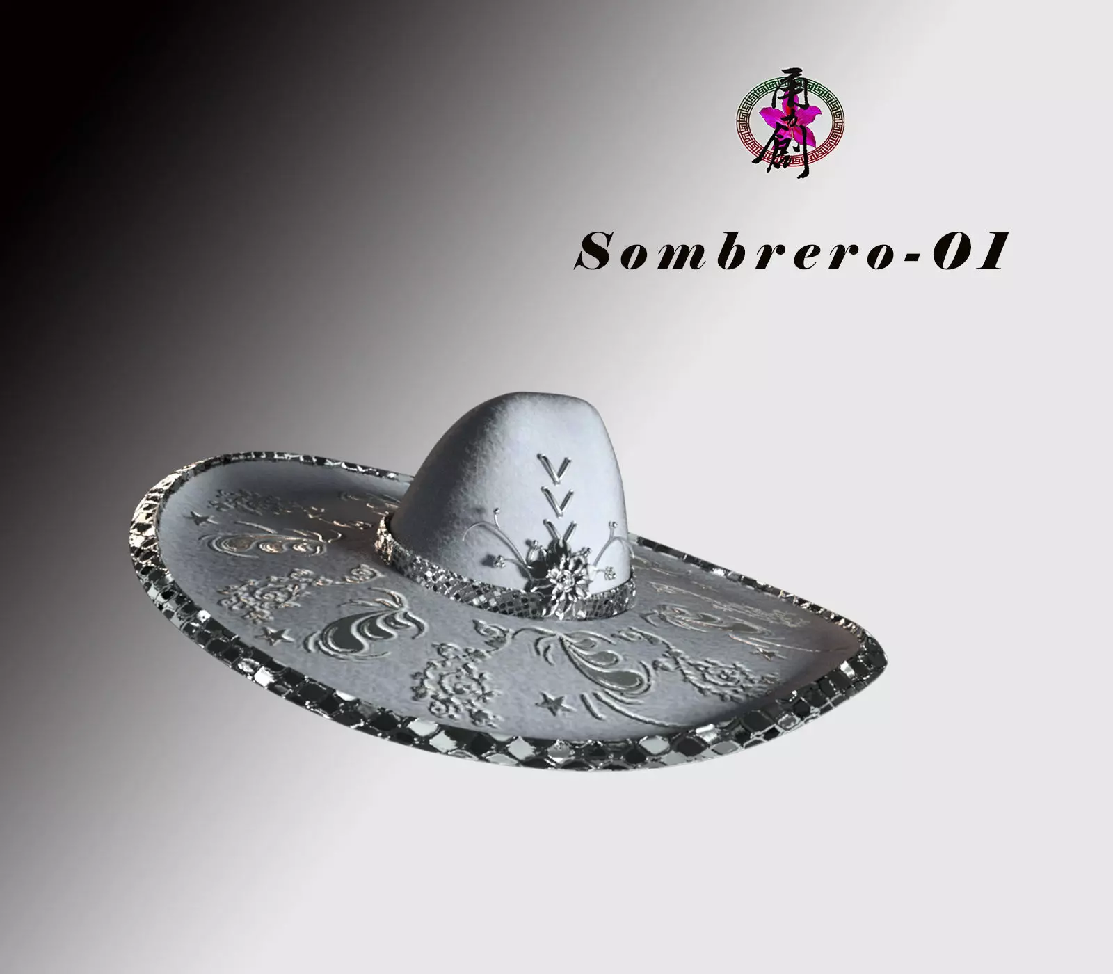 Sombrero-01 nasa spacecraft Low-poly 3D model_0