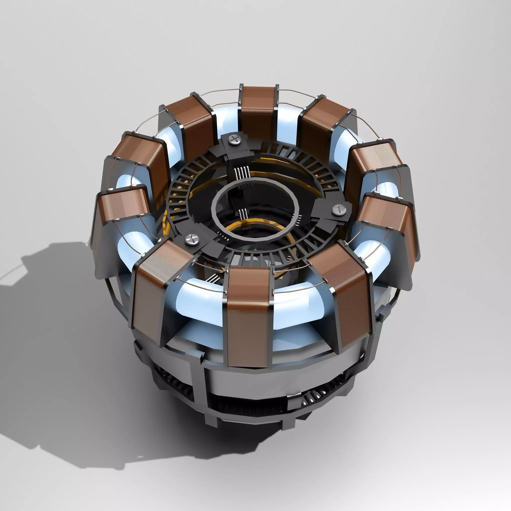 Iron Man Arc Reactor 3D model_0