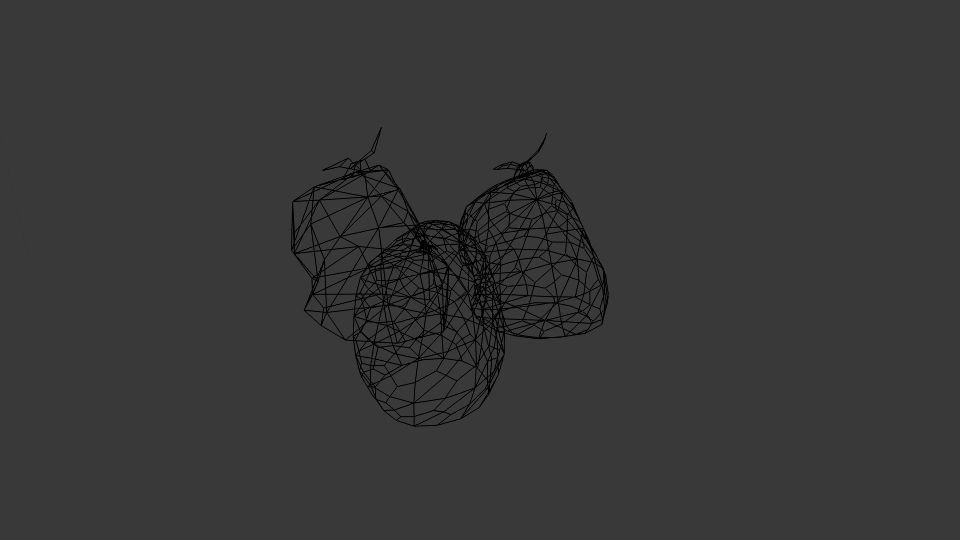 Tri Trash Bag Low-poly 3D model_7