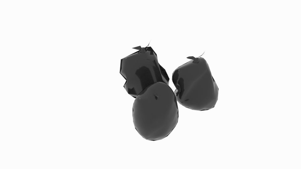 Tri Trash Bag Low-poly 3D model_5
