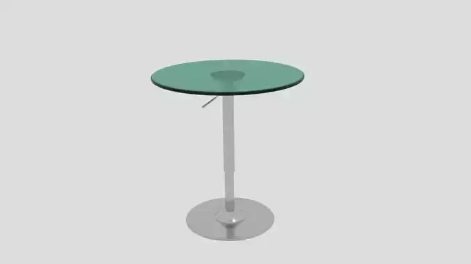 OTTO Round Adjustable Bar Table
