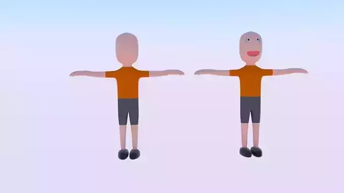 Soccer Player Toon Short Base