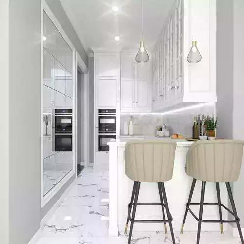 Design Interior Kichen Set Classic