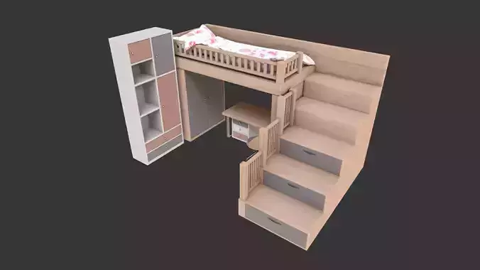 Kids Room Furniture Set