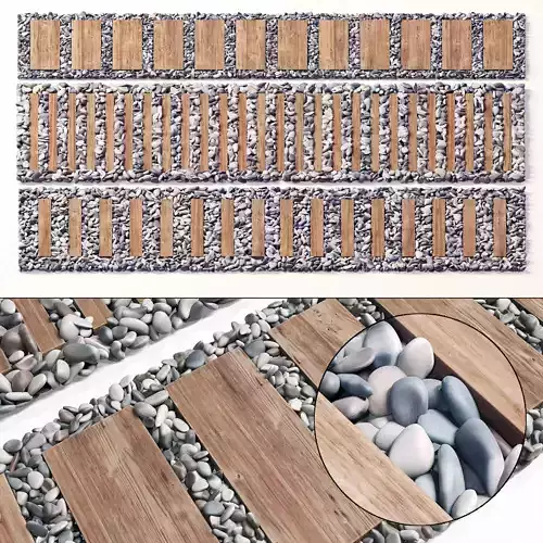 Board road pebble collection n3