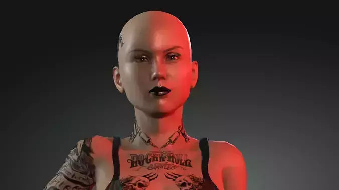 Jane -  4K Animasyon For game