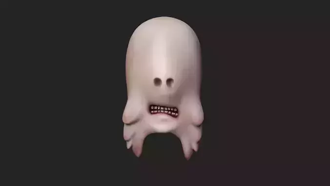 The Pale Man Mask - Creepy Terror Character Costume