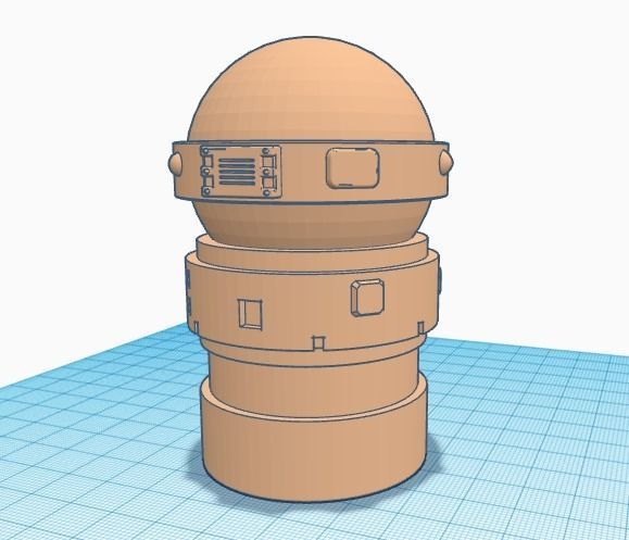 Star Wars Rogue One farming device 3D print model_1