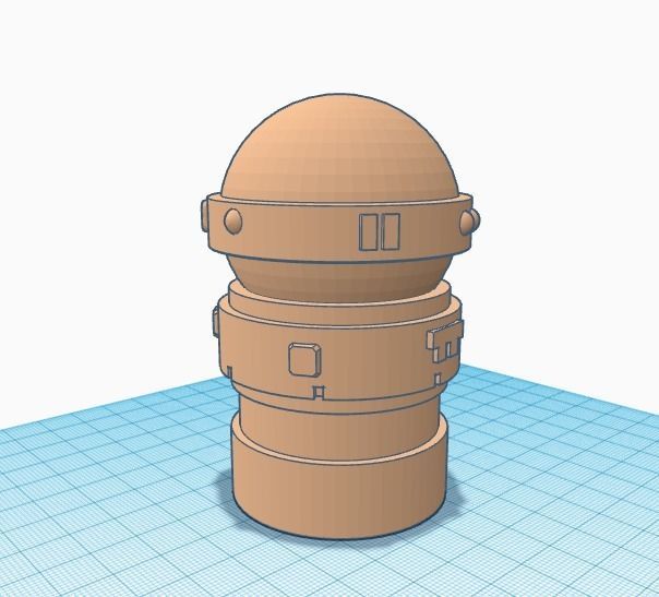 Star Wars Rogue One farming device 3D print model_2