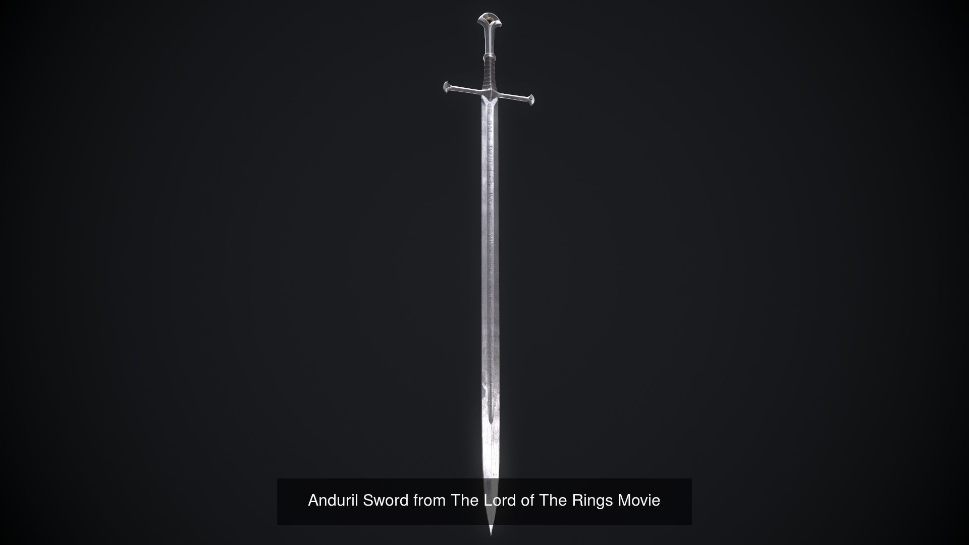 Game ready sword Collection from LOTR and HOBBIT movie _12