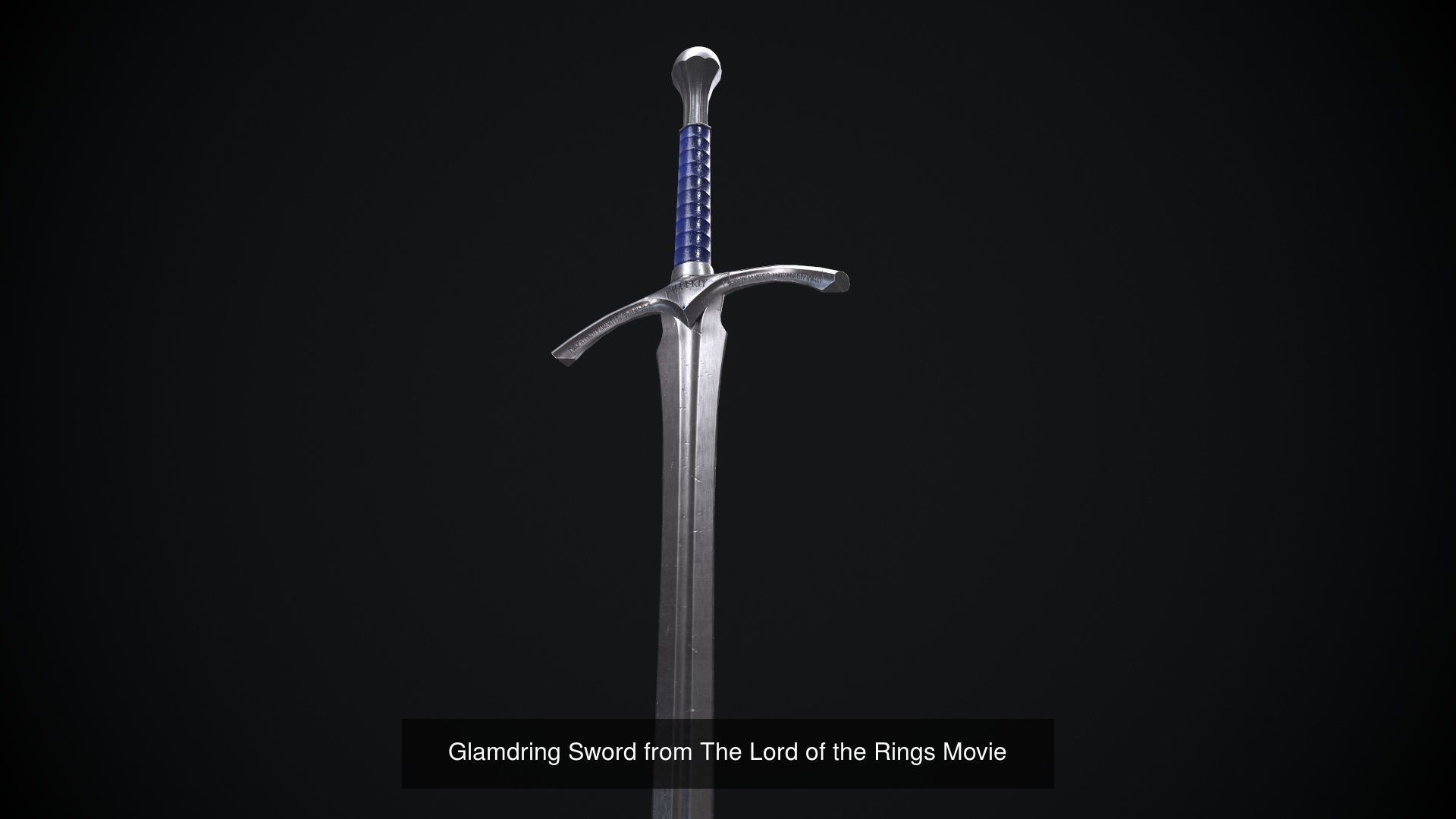 Game ready sword Collection from LOTR and HOBBIT movie _11