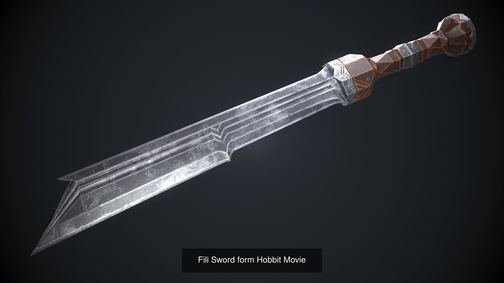 Game ready sword Collection from LOTR and HOBBIT movie _18