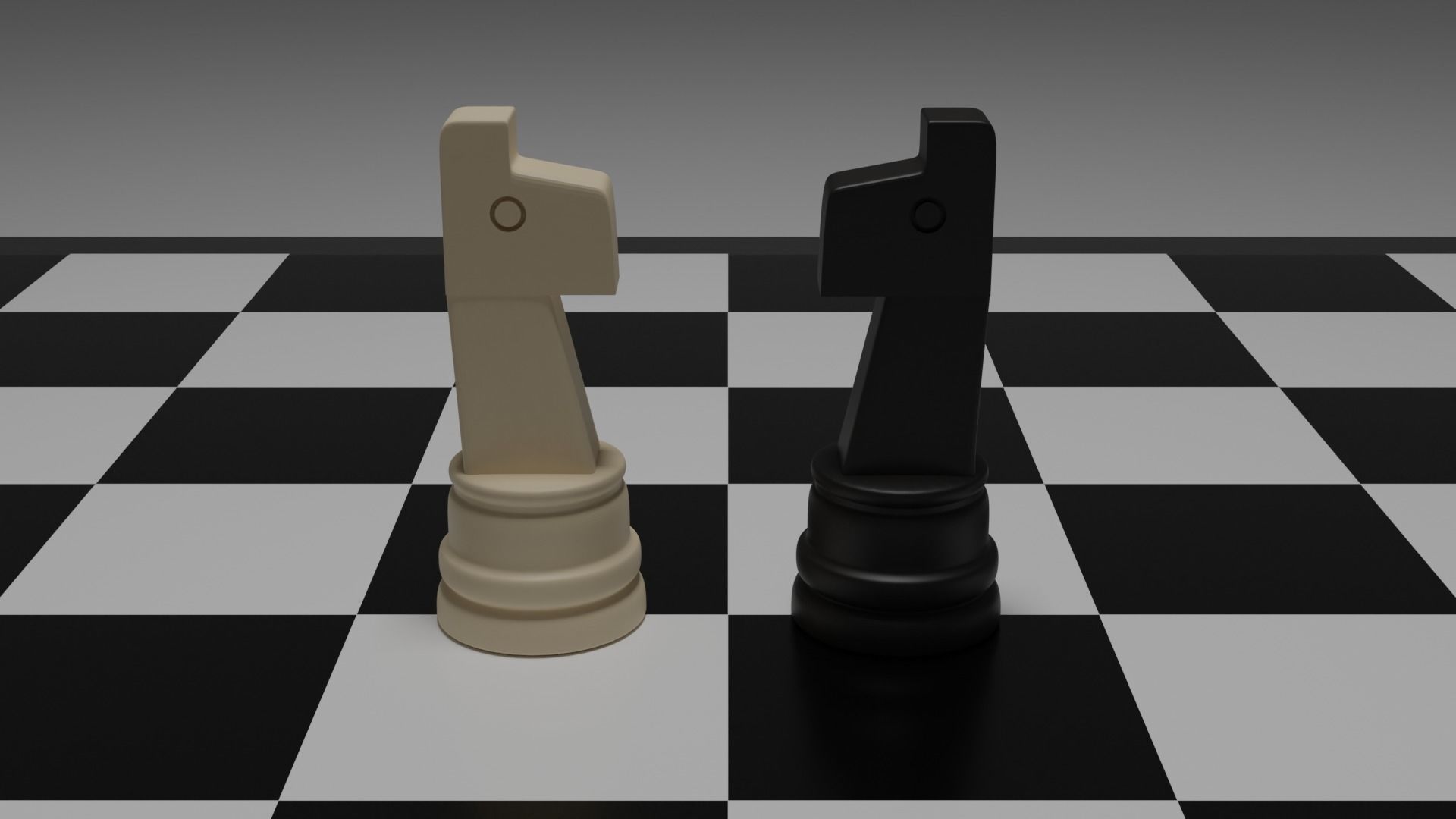 Chess Fully Editable 3D model_3