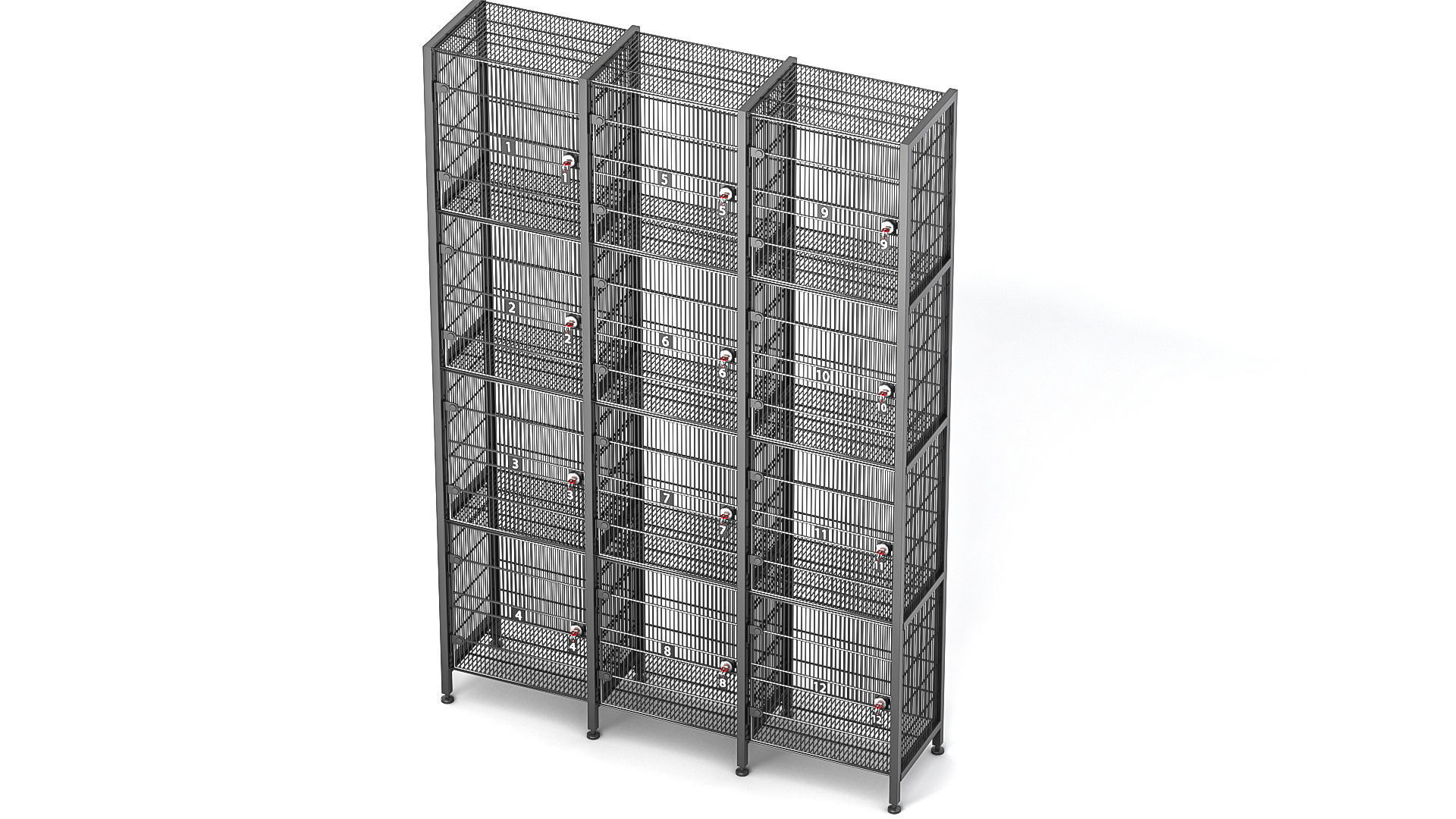 Luggage Storage 3D model_1