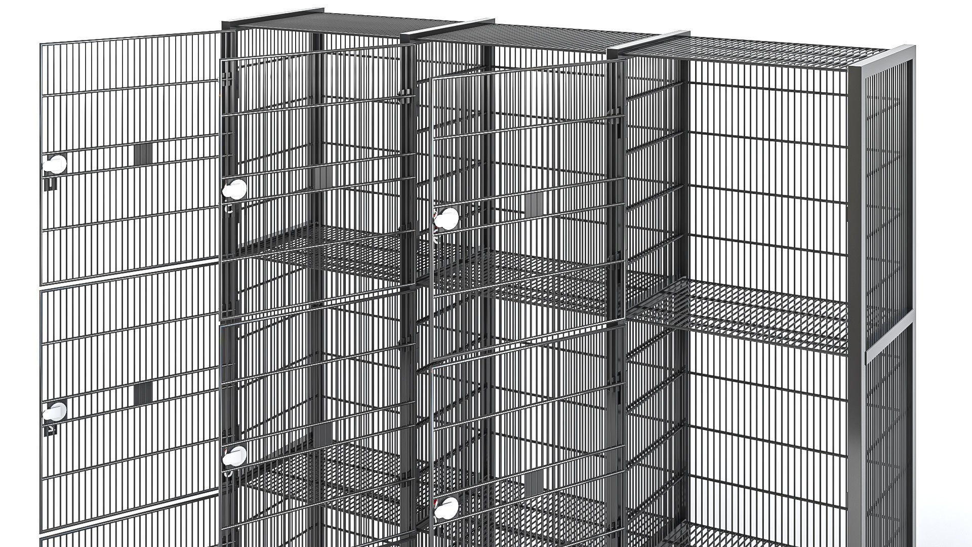 Luggage Storage 3D model_4