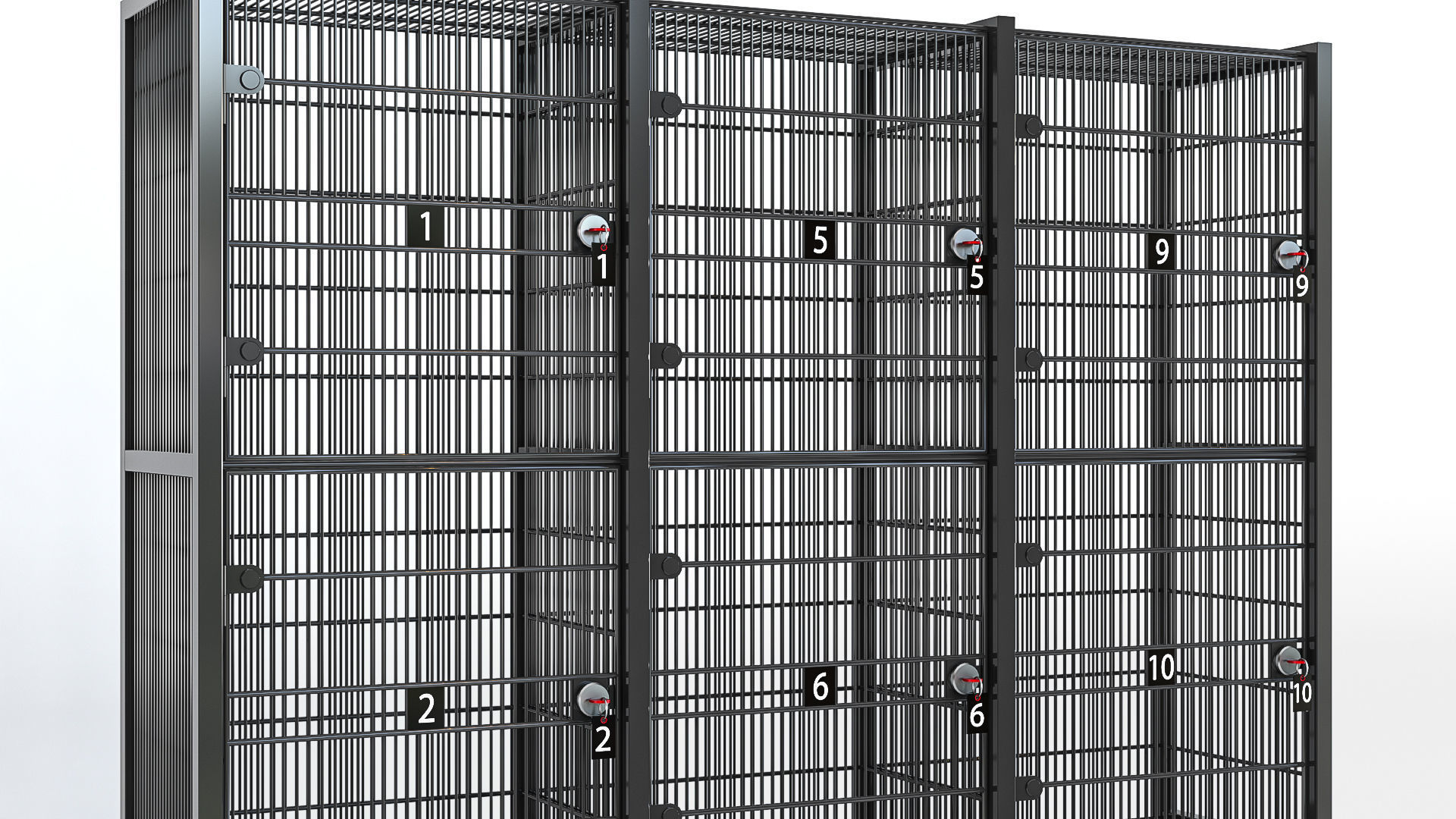 Luggage Storage 3D model_3