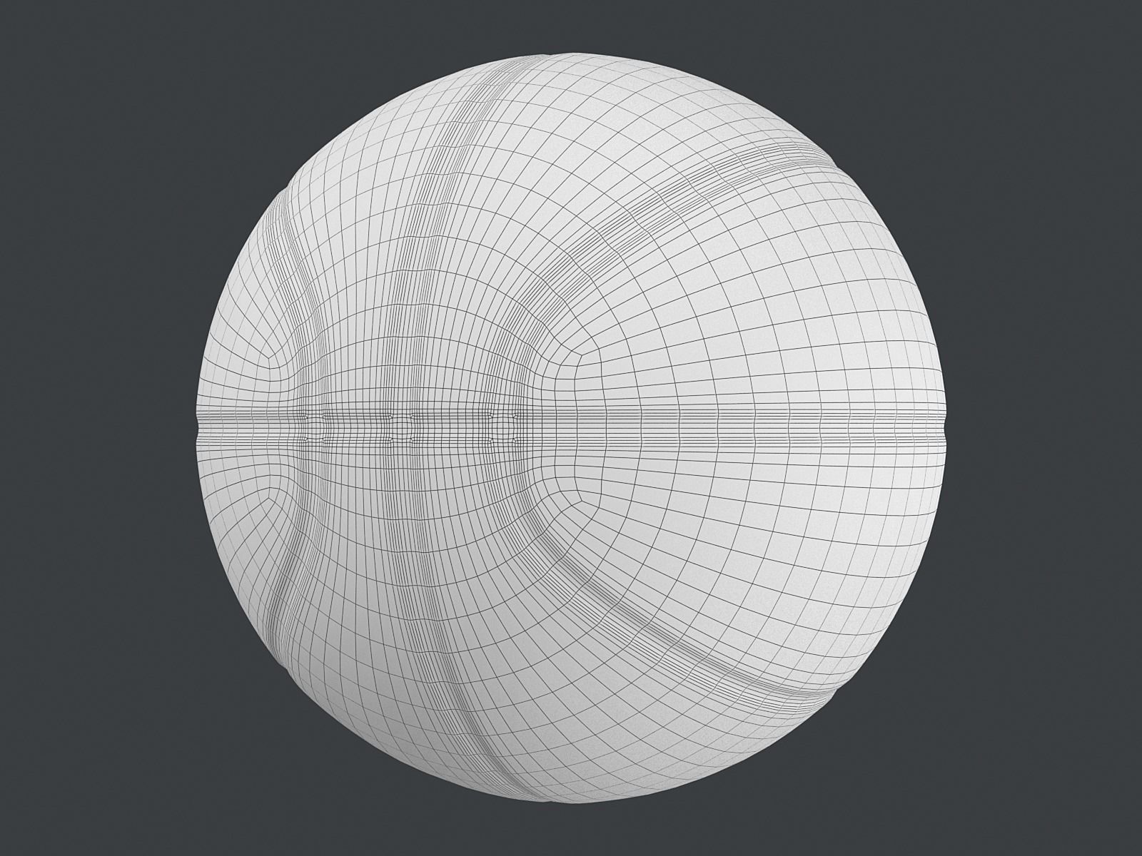 Basketball NBA Spalding PBR 3D model_11