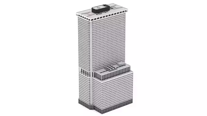 One New York Plaza 3D model