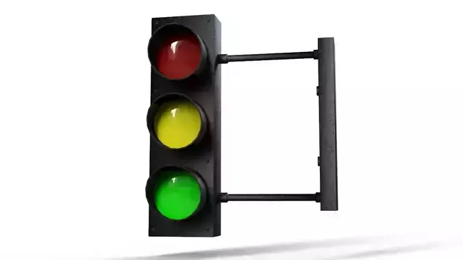 Traffic Lights 3D Model 3D model