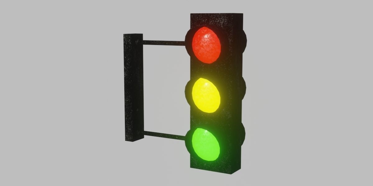 Traffic Lights 3D Model 3D model_6