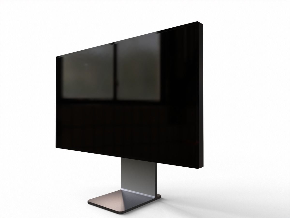 2019 apple pro display xdr Low-poly 3D model_2