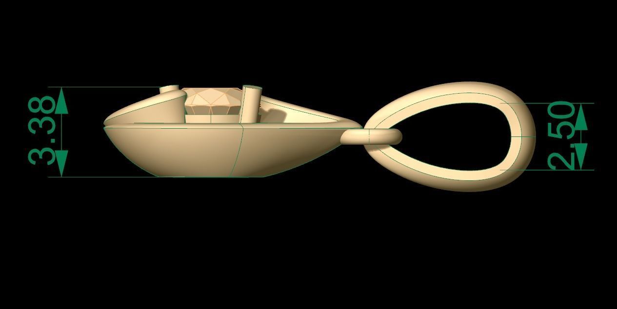 Pendant 103 3D print model_9