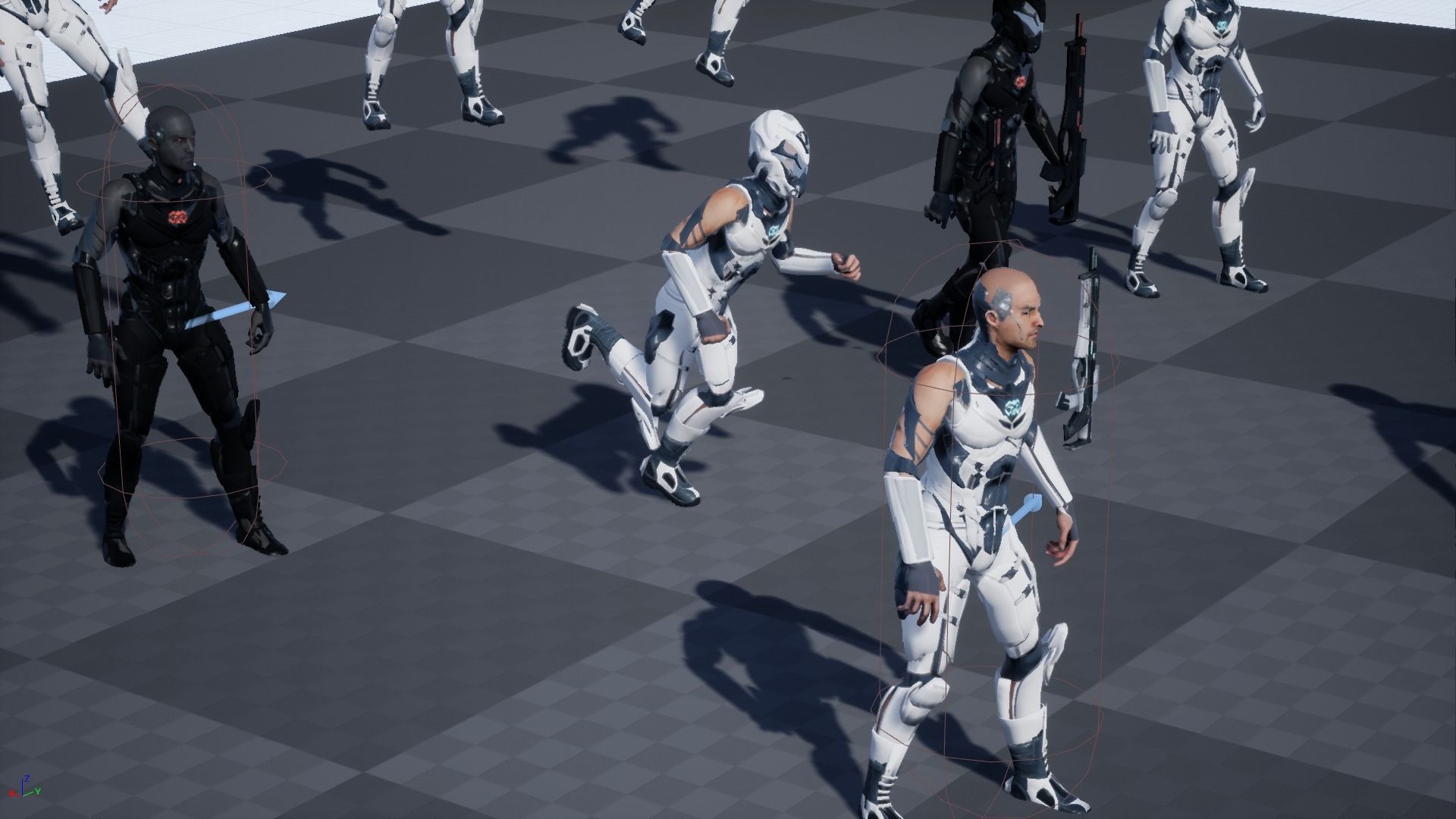 Sci Fi Trooper Game Ready Low-poly 3D model_31