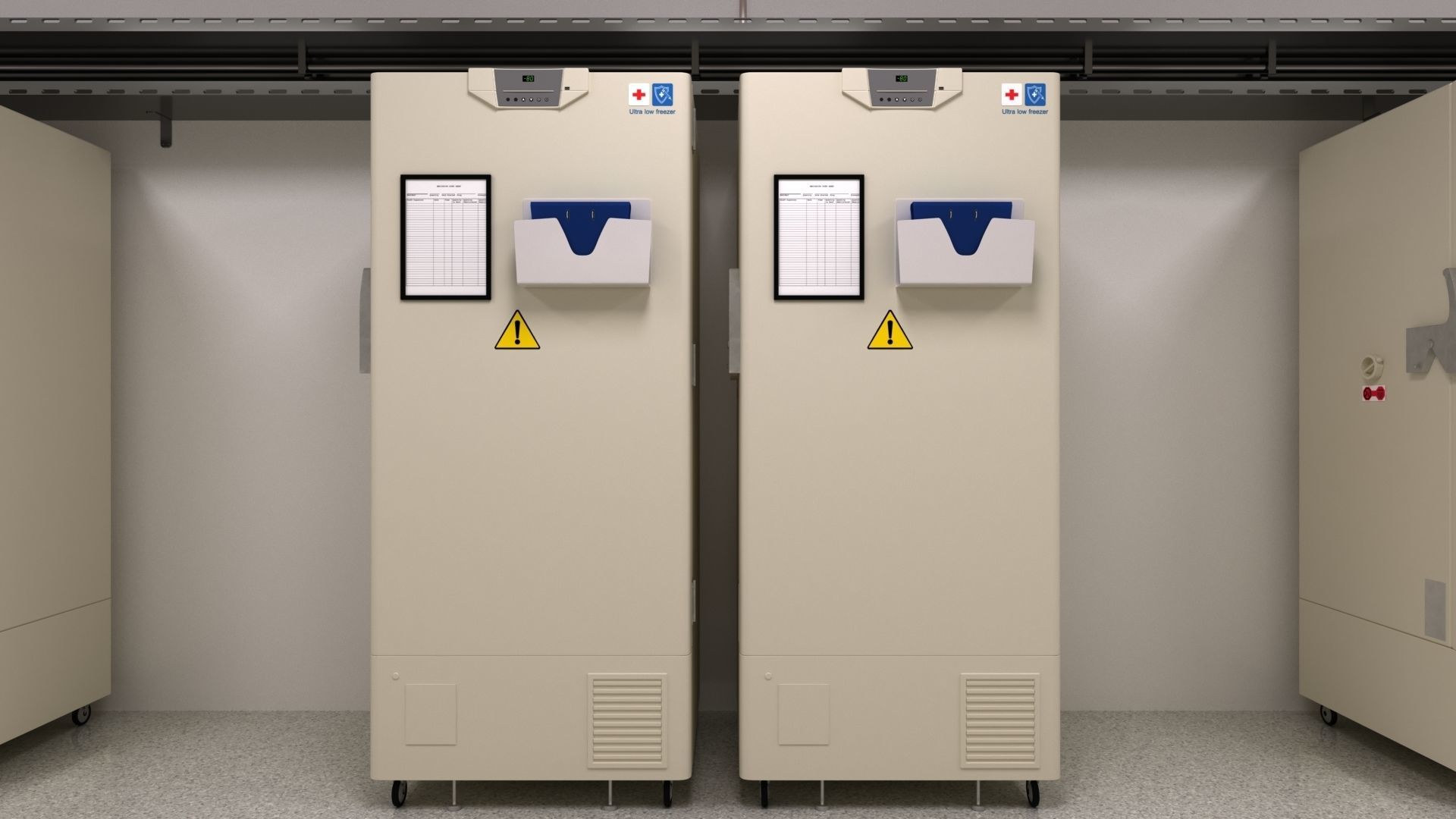 3D Vaccine Storage Facility 3D model_3