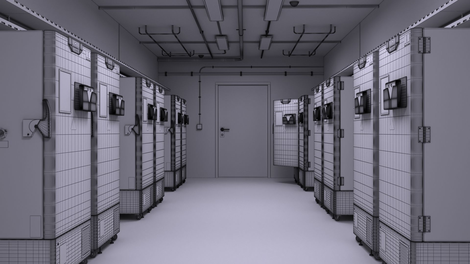3D Vaccine Storage Facility 3D model_7