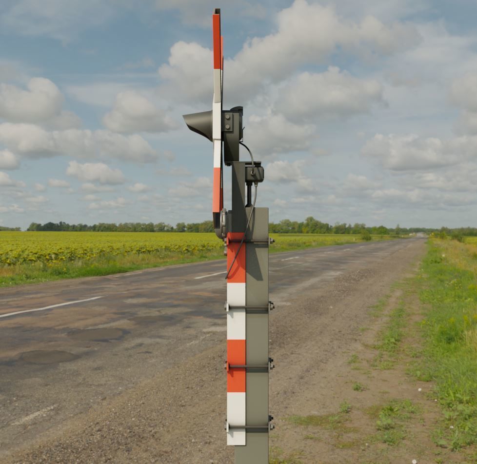 Andreaskreuz Version 1 and 2 High-Poly 3D Model Collection_20