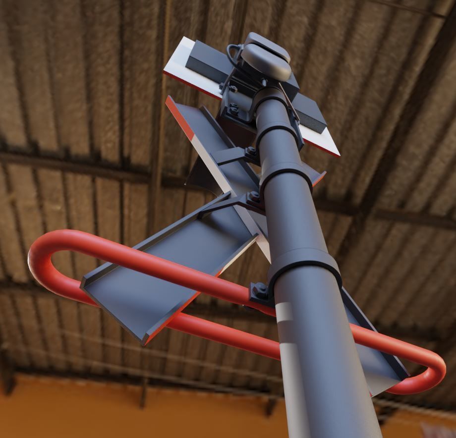 Andreaskreuz Version 1 and 2 High-Poly 3D Model Collection_8