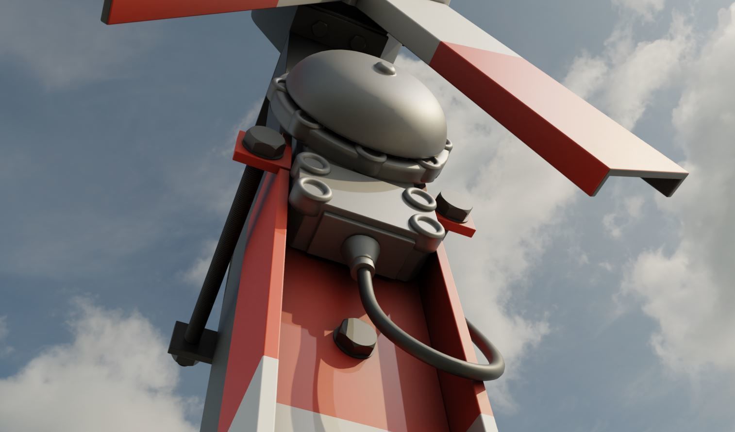 Andreaskreuz Version 1 and 2 High-Poly 3D Model Collection_15