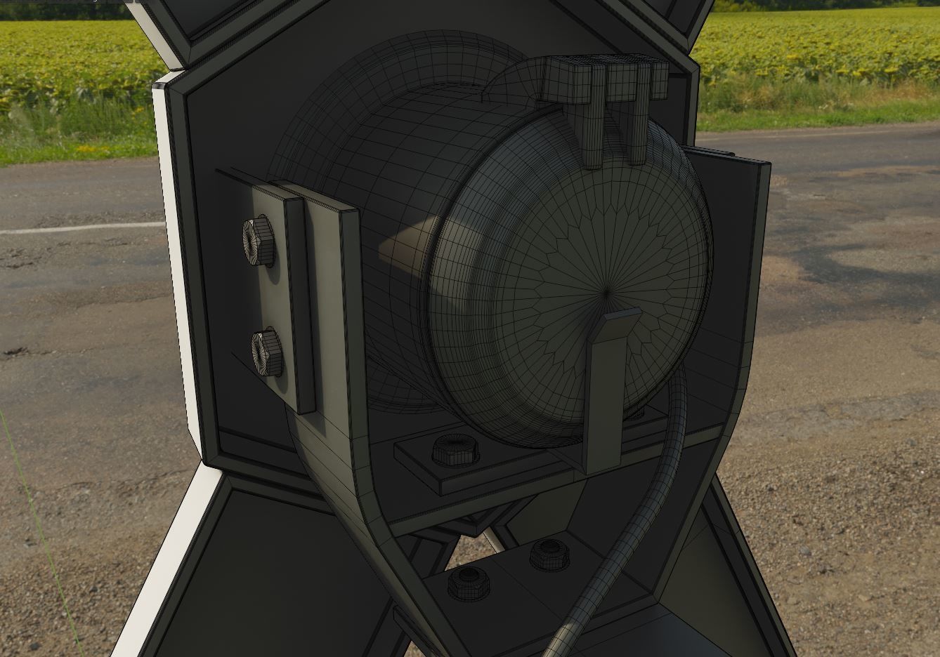 Andreaskreuz Version 1 and 2 High-Poly 3D Model Collection_22