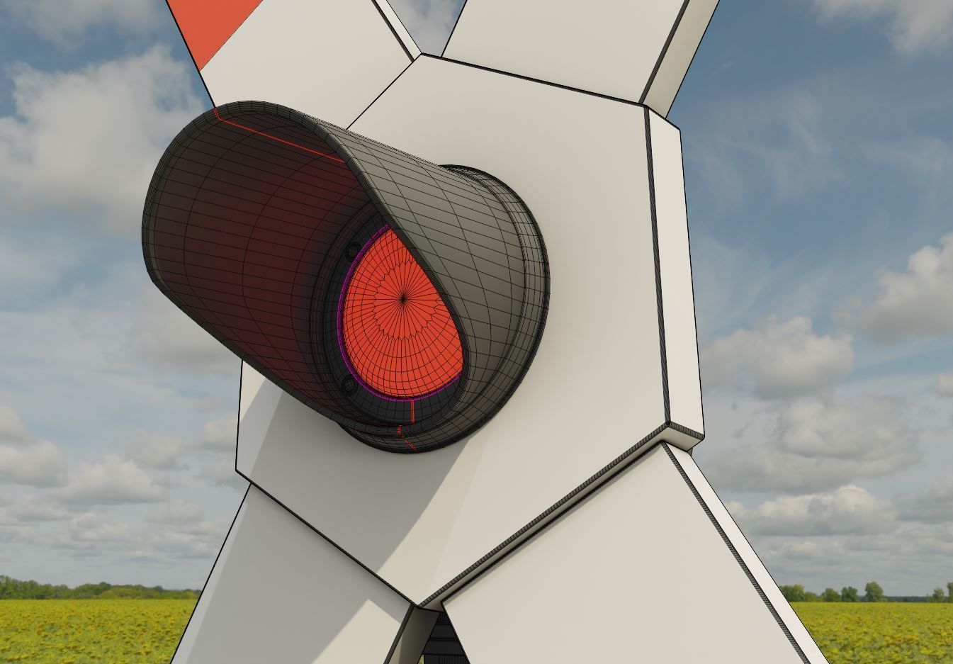 Andreaskreuz Version 1 and 2 High-Poly 3D Model Collection_23