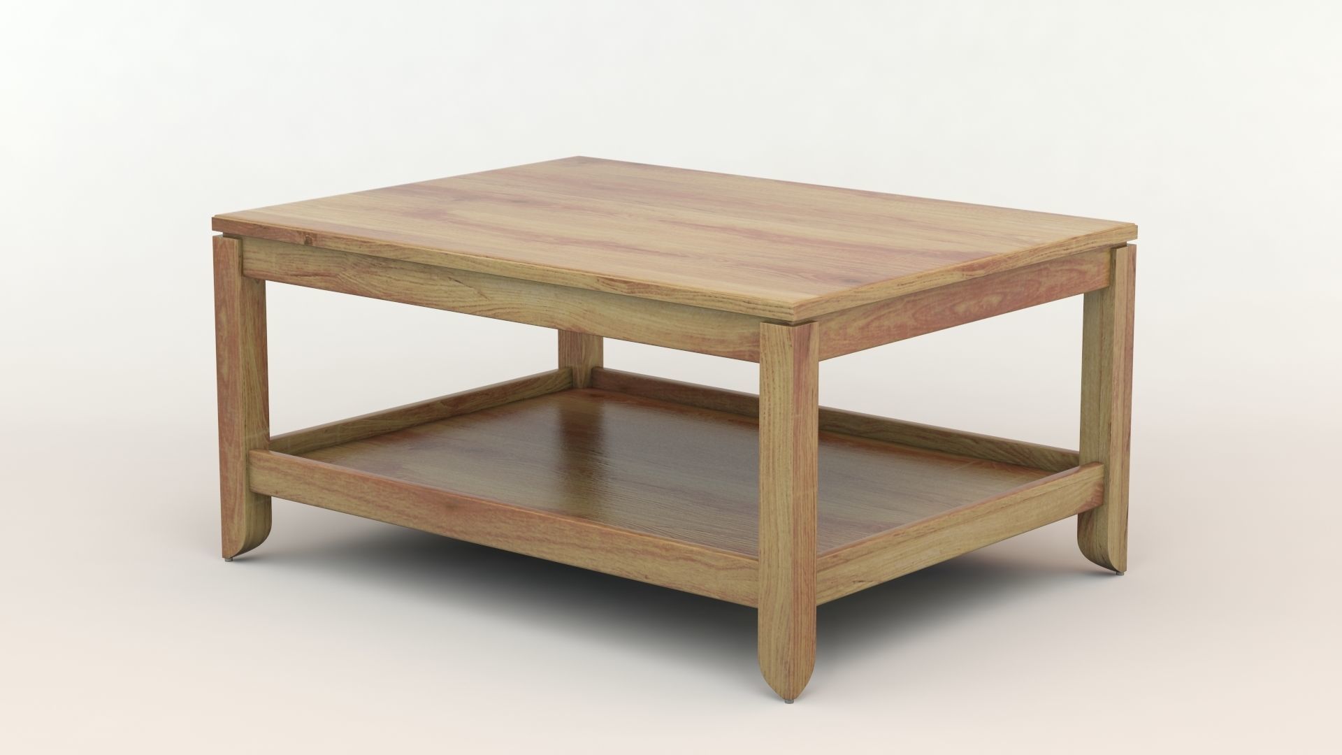 Coffee table 03 3D model_2