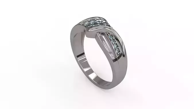 Woman Band Ring 208
