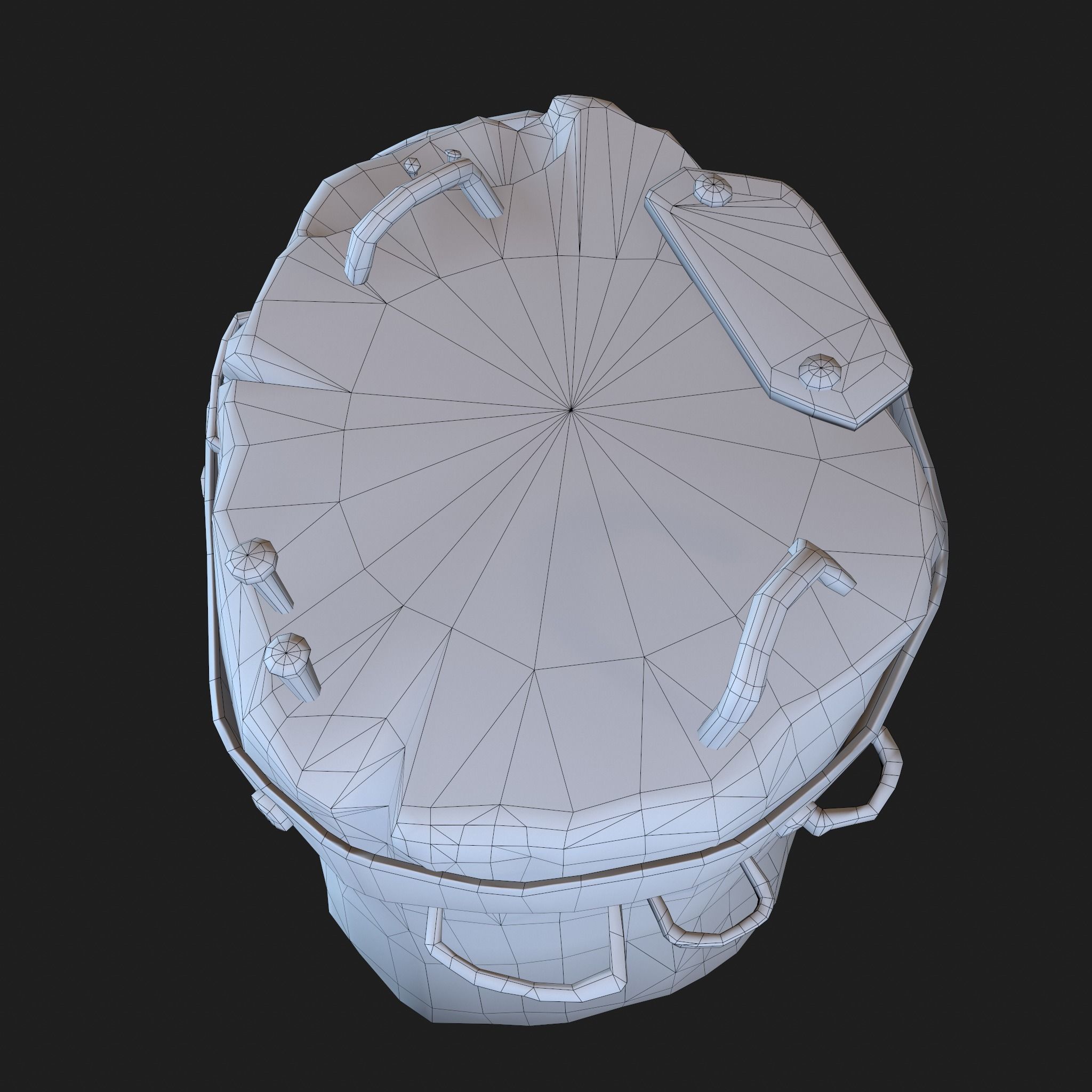 Medieval Blacksmith Anvil Set Low-poly 3D model_91