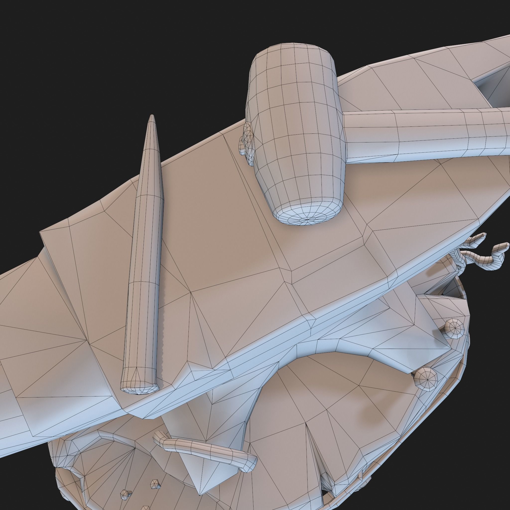 Medieval Blacksmith Anvil Set Low-poly 3D model_86